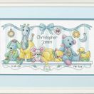 Baby's Friends Cross Stitch Birth Record Kit additional 2