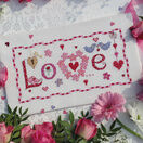 Love Word Cross Stitch Kit additional 2