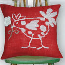 Red Hen Premium Half Cross Stitch Cushion Kit additional 1