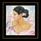 Lady With Blossoms Cross Stitch Kit additional 2