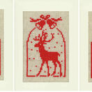 Christmas Silhouette Cross Stitch Card Kits (Set Of 3) additional 2
