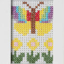Butterfly Felt Cross Stitch Kit With Frame additional 1