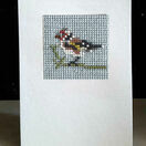 Goldfinch Mini Beadwork Embroidery Card Kit additional 1