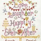 Love, Laughter, Happily Ever After Cross Stitch Kit additional 2