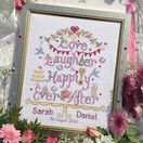 Love, Laughter, Happily Ever After Cross Stitch Kit additional 1