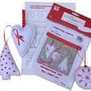 Christmas Trio Felt Decoration Craft Kit additional 2