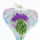 Tartan Thistle Lavender Heart Tapetry Kit additional 1