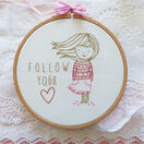 Follow Your Heart Embroidery Kit additional 1