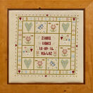 Four Hearts Birth Sampler Cross Stitch Kit additional 2