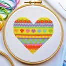 Beginners Heart - Learn How To Cross Stitch Complete Tutorial Kit additional 5
