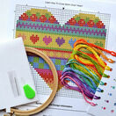 Beginners Heart - Learn How To Cross Stitch Complete Tutorial Kit additional 3