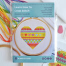 Beginners Heart - Learn How To Cross Stitch Complete Tutorial Kit additional 2