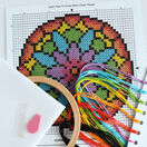 Beginners Modern Flower - Learn How To Cross Stitch Complete Tutorial Kit additional 3