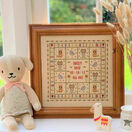 Four Foxes Birth Sampler Cross Stitch Kit additional 1