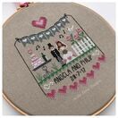 Pink Hearts Wedding Sampler Cross Stitch Kit additional 3