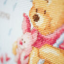 Winnie In The Rain Birth Record Disney Cross Stitch Kit additional 4