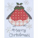 Arthur Robin Cross Stitch Christmas Card Kit additional 2