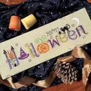 Halloween Banner Cross Stitch Kit additional 2