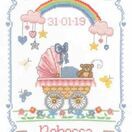 Over The Rainbow Birth Sampler Cross Stitch Kit additional 1