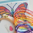 Beginners Butterfly - Learn How To Cross Stitch Complete Tutorial Kit additional 3