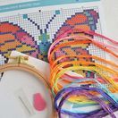 Beginners Butterfly - Learn How To Cross Stitch Complete Tutorial Kit additional 3