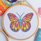 Beginners Butterfly - Learn How To Cross Stitch Complete Tutorial Kit additional 1