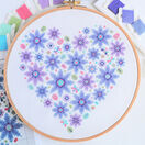Floral Heart Sampler Cross Stitch Kit additional 4