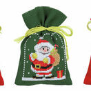 Christmas Figures Pot-Pourri Bags - Set Of 3 Cross Stitch Kits additional 1