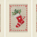 Christmas Wish Cards - Set Of 3 Cross Stitch Card Kits additional 2