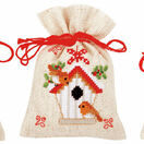 Christmas Wish Pot Pourri Bags Set of 3 Cross Stitch Kits additional 2