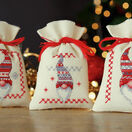 Christmas Beards Pot Pourri Bags Set of 3 Cross Stitch Kits additional 1