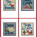Joy Cross Stitch Christmas Card Kits (set of 4) additional 2