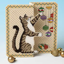 Christmas Mischief 3D Cross Stitch Card Kit additional 1