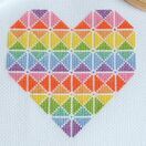 Geometric Heart Cross Stitch Kit additional 3
