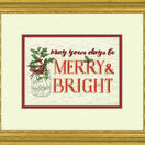Merry & Bright Cross Stitch Kit additional 2