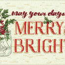 Merry & Bright Cross Stitch Kit additional 1