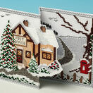 Set Of 3 De-Luxe 3D Christmas Card Cross Stitch Kits additional 2