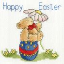 Easter Teddy Cross Stitch Card Kit additional 2