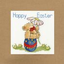 Easter Teddy Cross Stitch Card Kit additional 1
