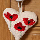 Poppies Lavender Heart Tapestry Kit additional 2