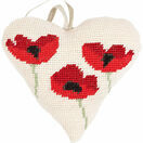 Poppies Lavender Heart Tapestry Kit additional 1