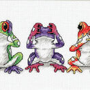 Treefrog Trio Cross Stitch Kit additional 1