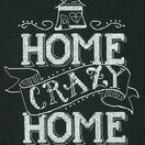 Home Crazy Home Cross Stitch Kit additional 1