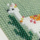 Lulu Llama Mini Beadwork Embroidery Card Kit additional 3