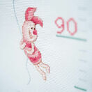 Winnie On Balloon Height Chart Cross Stitch Kit additional 2