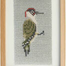 Green Woodpecker Beadwork Embroidery Card Kit additional 1