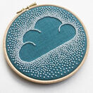 Beaded Cloud Hoop Embroidery Kit additional 2