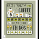 Coffee First Cross Stitch Kit additional 2