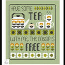 Tea & Gossip Cross Stitch Kit additional 2