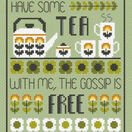 Tea & Gossip Cross Stitch Kit additional 1